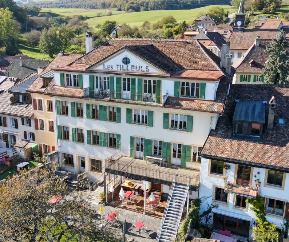 Immeuble vue drone